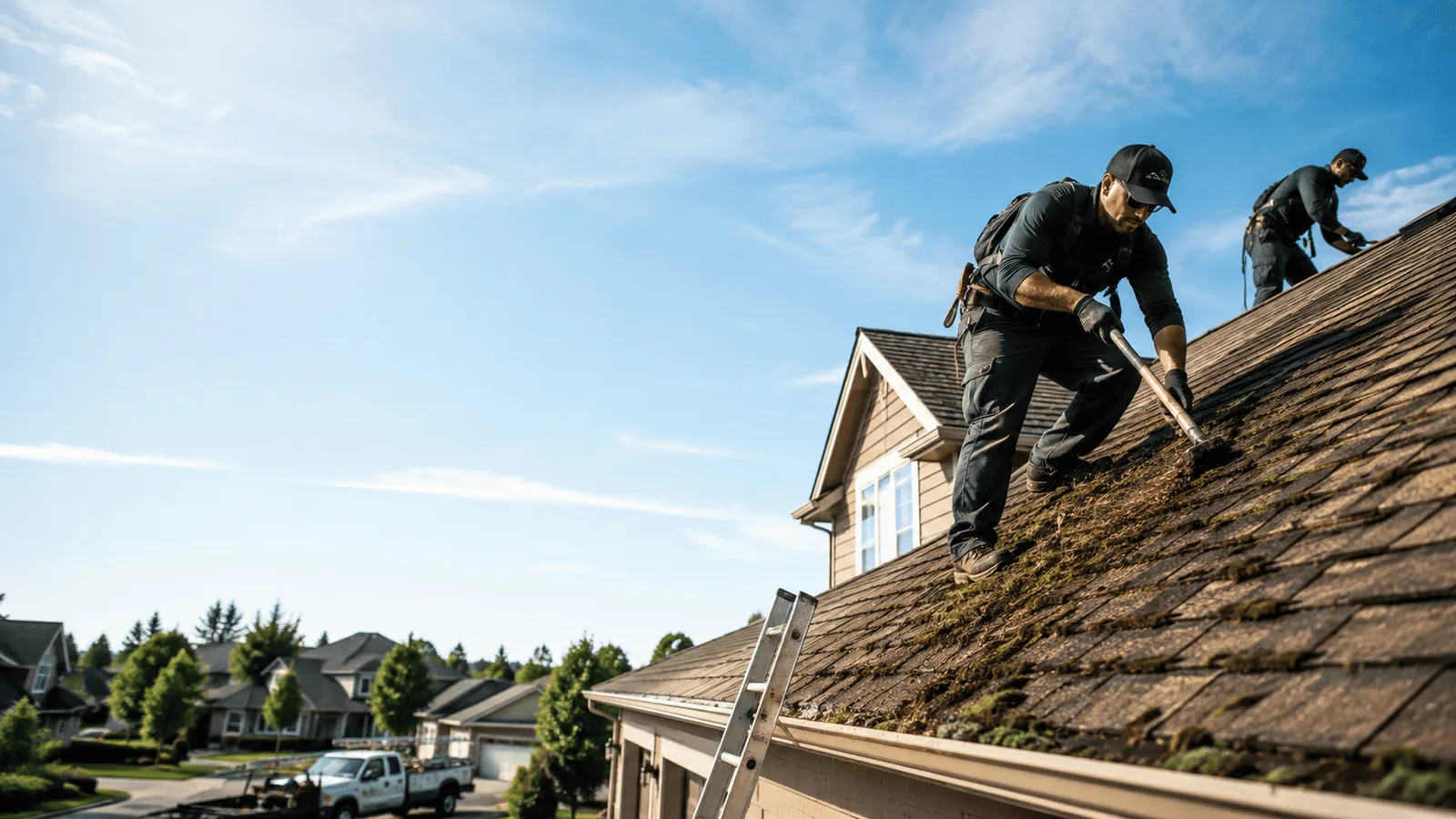 Roof Moss Removal in Magnet, NE near me